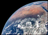 The blue marble from Apollo 17