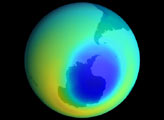 Antarctic Ozone hole, 2000